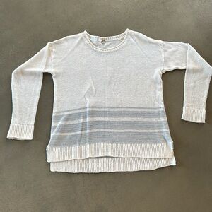 Margaret O’Leary, size M. Linen cotton blend sweater.
